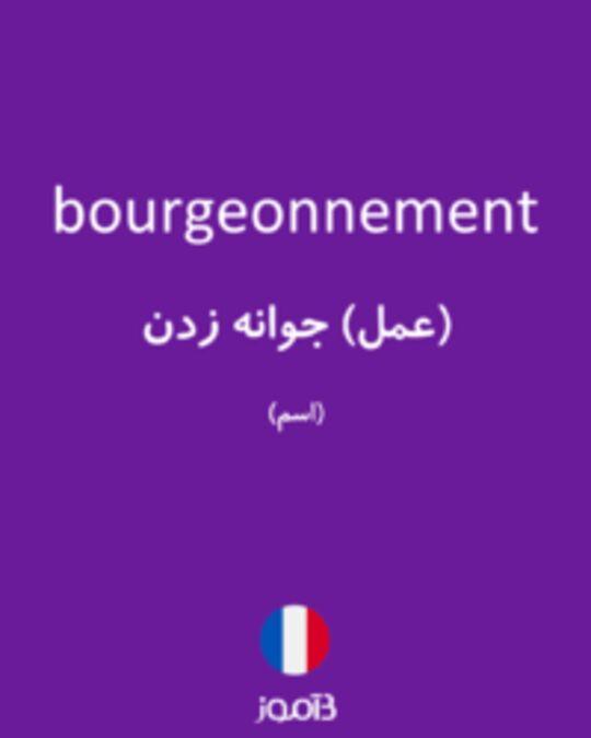  تصویر bourgeonnement - دیکشنری انگلیسی بیاموز