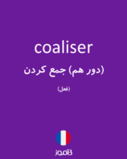  تصویر coaliser - دیکشنری انگلیسی بیاموز