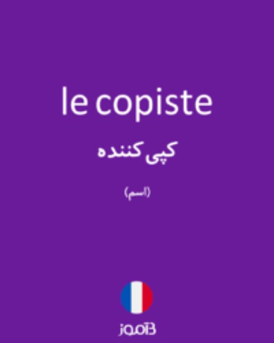  تصویر le copiste - دیکشنری انگلیسی بیاموز