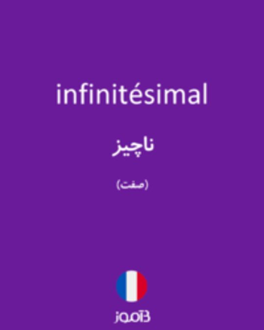  تصویر infinitésimal - دیکشنری انگلیسی بیاموز