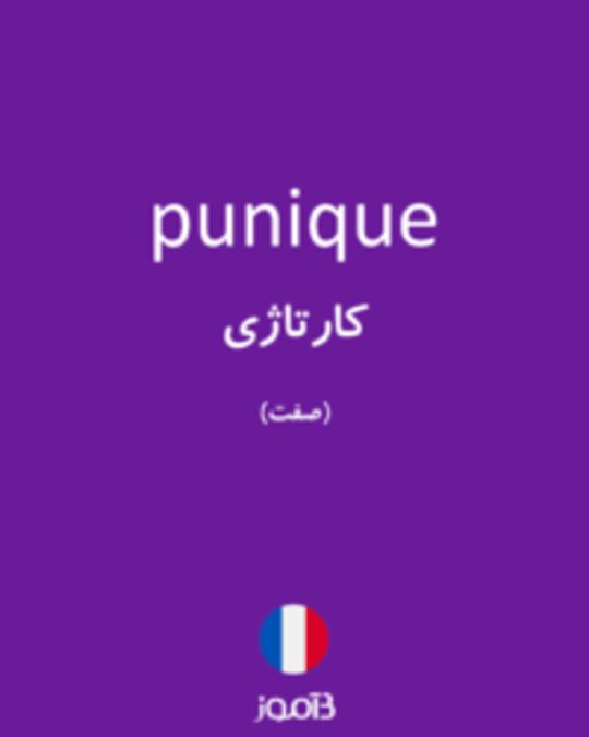  تصویر punique - دیکشنری انگلیسی بیاموز