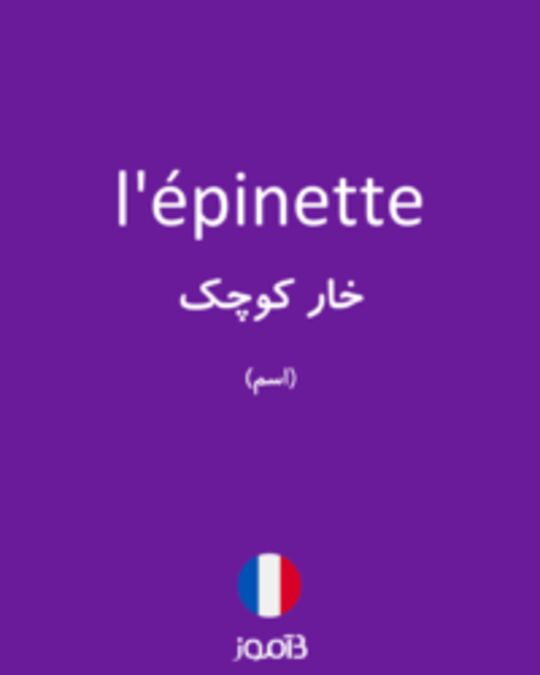  تصویر l'épinette - دیکشنری انگلیسی بیاموز