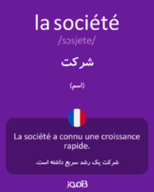  تصویر la société - دیکشنری انگلیسی بیاموز