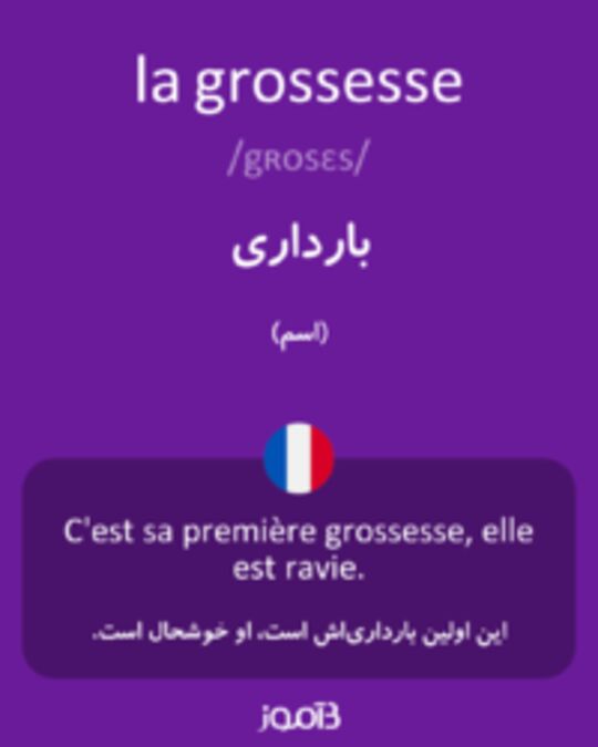  تصویر la grossesse - دیکشنری انگلیسی بیاموز