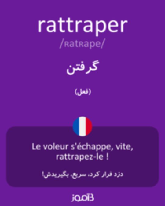  تصویر rattraper - دیکشنری انگلیسی بیاموز