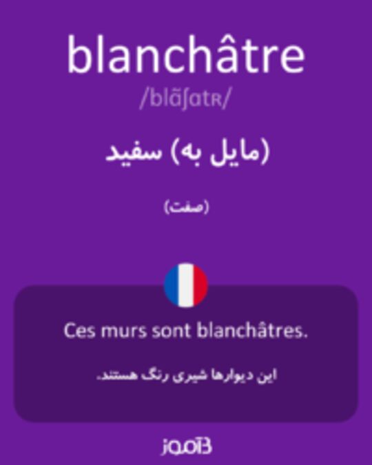  تصویر blanchâtre - دیکشنری انگلیسی بیاموز