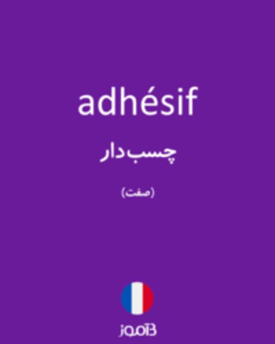  تصویر adhésif - دیکشنری انگلیسی بیاموز