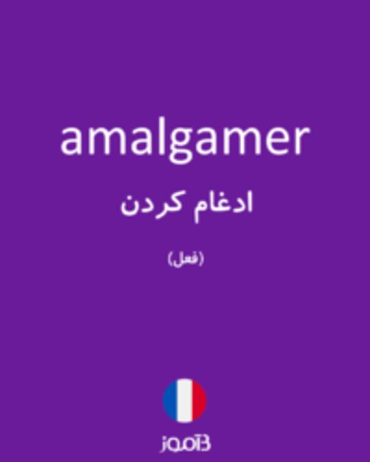  تصویر amalgamer - دیکشنری انگلیسی بیاموز