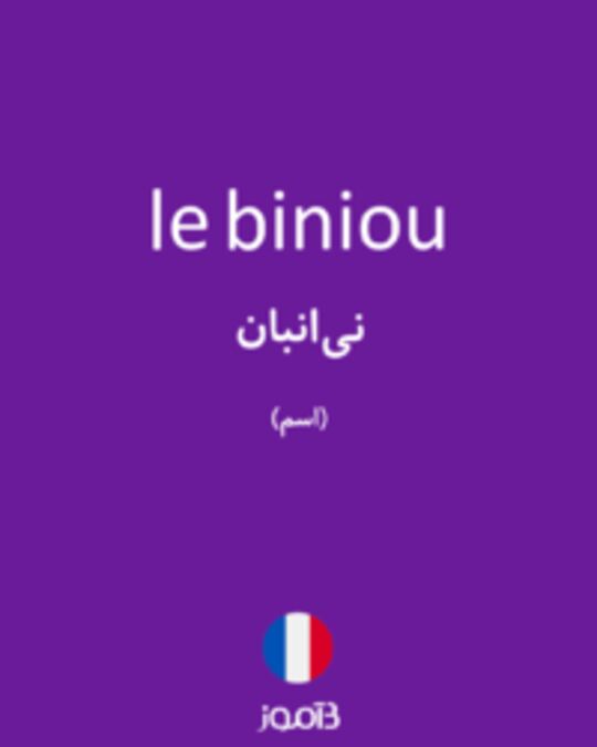  تصویر le biniou - دیکشنری انگلیسی بیاموز