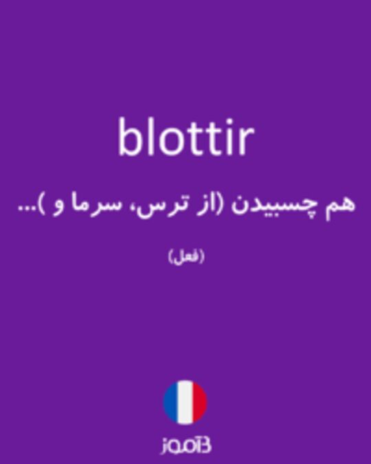  تصویر blottir - دیکشنری انگلیسی بیاموز