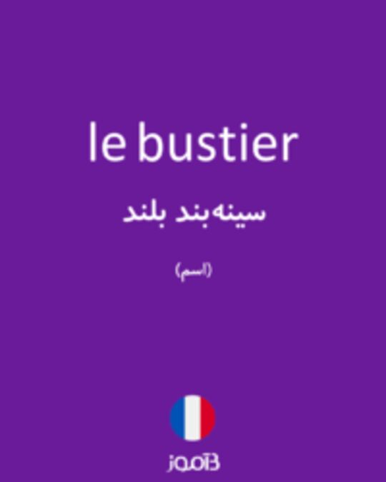  تصویر le bustier - دیکشنری انگلیسی بیاموز