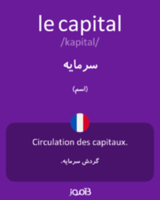  تصویر le capital - دیکشنری انگلیسی بیاموز