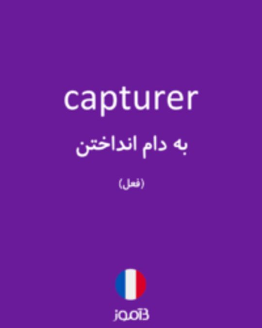  تصویر capturer - دیکشنری انگلیسی بیاموز