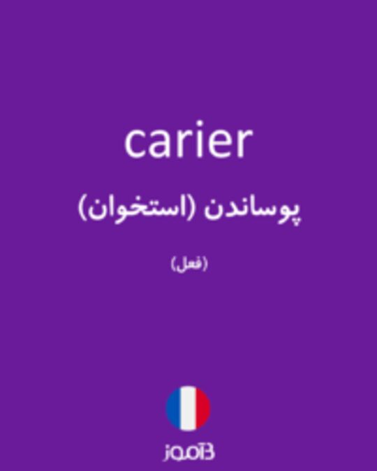  تصویر carier - دیکشنری انگلیسی بیاموز