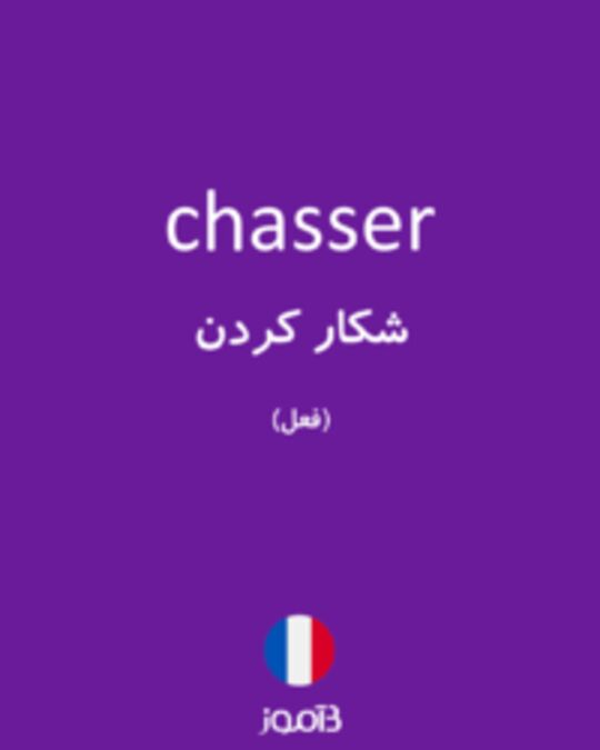  تصویر chasser - دیکشنری انگلیسی بیاموز