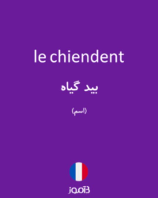  تصویر le chiendent - دیکشنری انگلیسی بیاموز