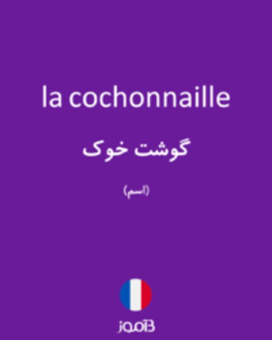  تصویر la cochonnaille - دیکشنری انگلیسی بیاموز