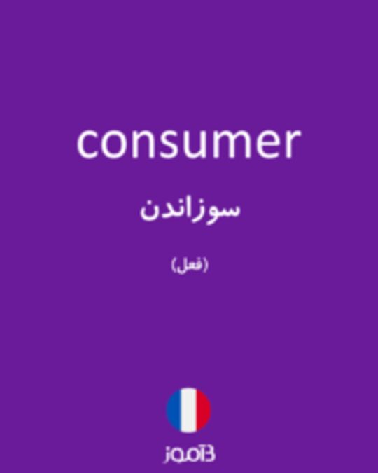  تصویر consumer - دیکشنری انگلیسی بیاموز