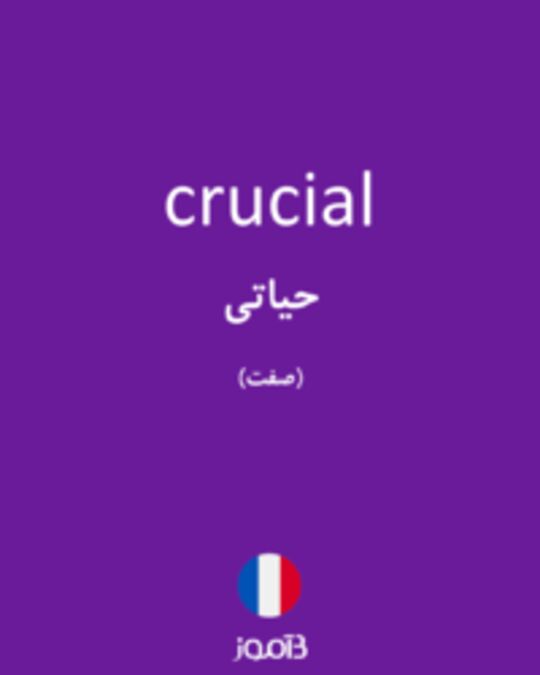  تصویر crucial - دیکشنری انگلیسی بیاموز