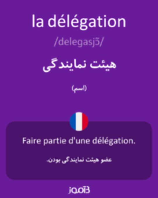  تصویر la délégation - دیکشنری انگلیسی بیاموز