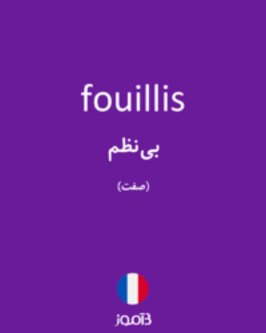  تصویر fouillis - دیکشنری انگلیسی بیاموز