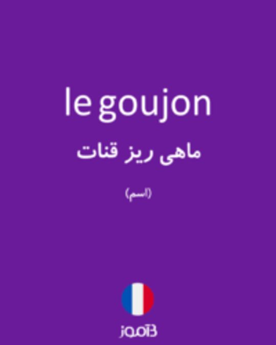  تصویر le goujon - دیکشنری انگلیسی بیاموز