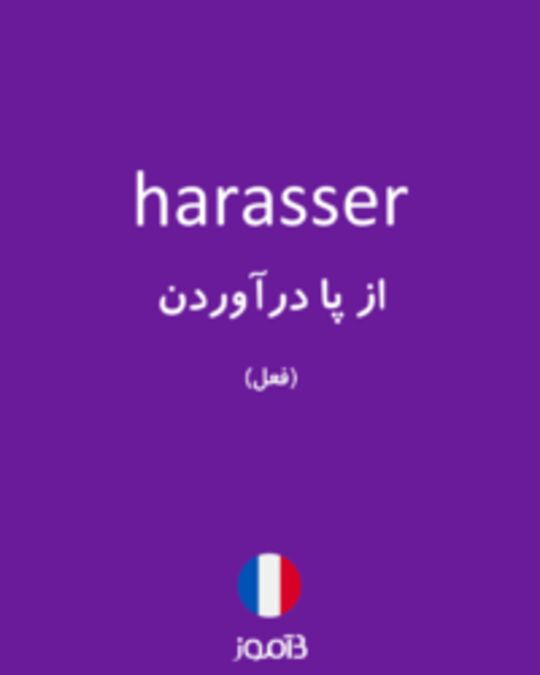  تصویر harasser - دیکشنری انگلیسی بیاموز