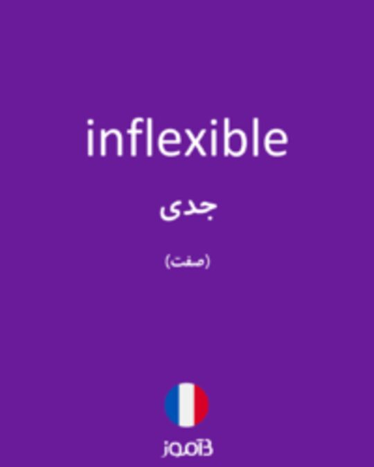  تصویر inflexible - دیکشنری انگلیسی بیاموز