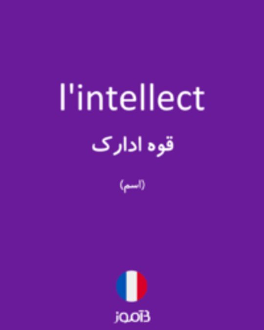  تصویر l'intellect - دیکشنری انگلیسی بیاموز