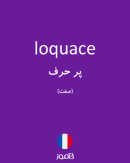  تصویر loquace - دیکشنری انگلیسی بیاموز