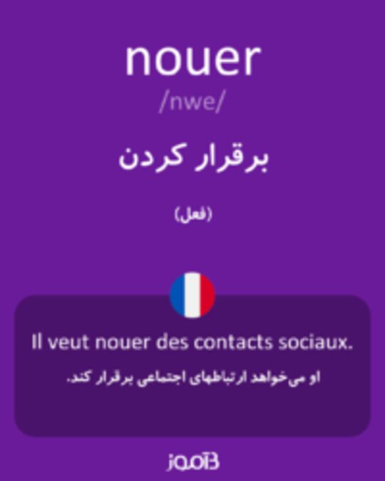  تصویر nouer - دیکشنری انگلیسی بیاموز