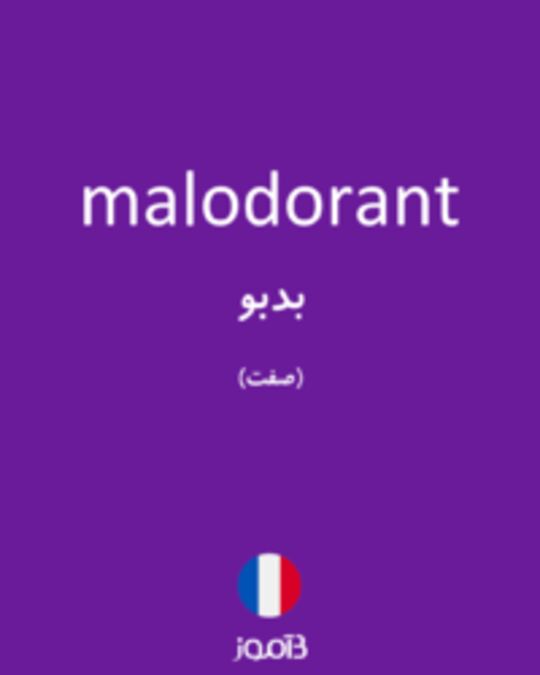  تصویر malodorant - دیکشنری انگلیسی بیاموز