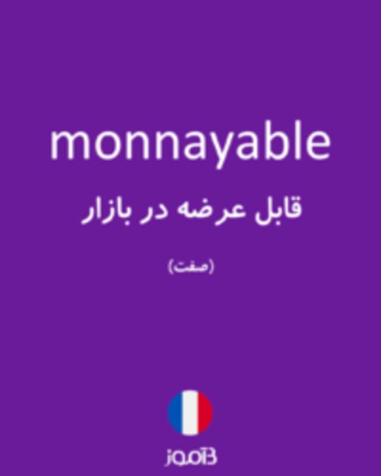  تصویر monnayable - دیکشنری انگلیسی بیاموز