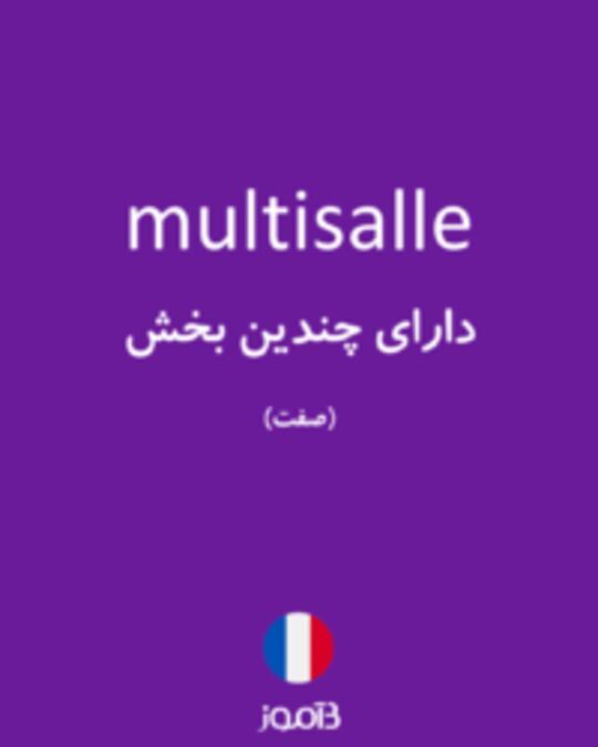  تصویر multisalle - دیکشنری انگلیسی بیاموز