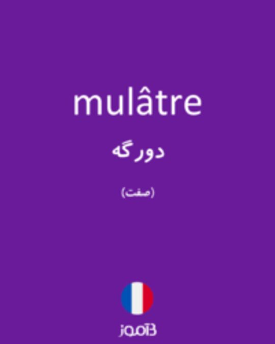  تصویر mulâtre - دیکشنری انگلیسی بیاموز