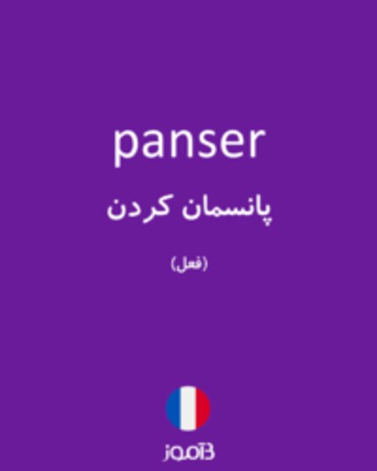  تصویر panser - دیکشنری انگلیسی بیاموز