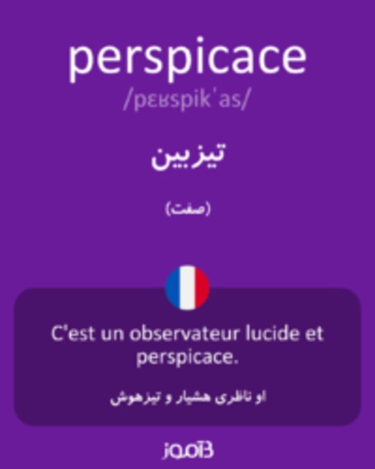  تصویر perspicace - دیکشنری انگلیسی بیاموز