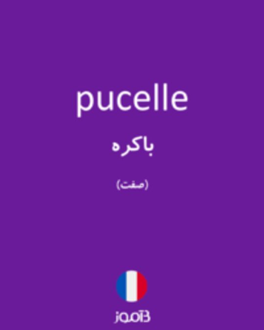  تصویر pucelle - دیکشنری انگلیسی بیاموز