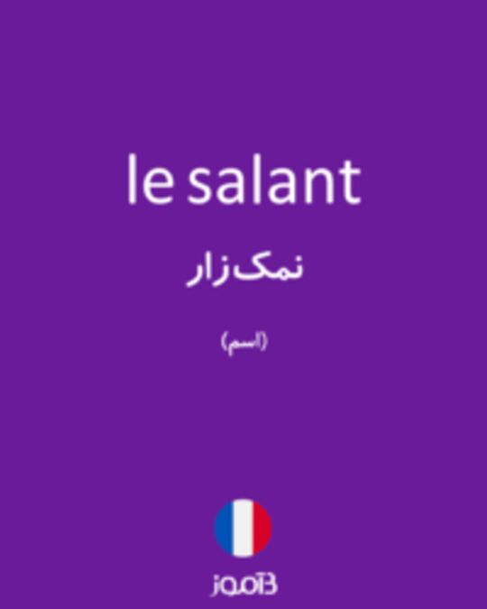  تصویر le salant - دیکشنری انگلیسی بیاموز