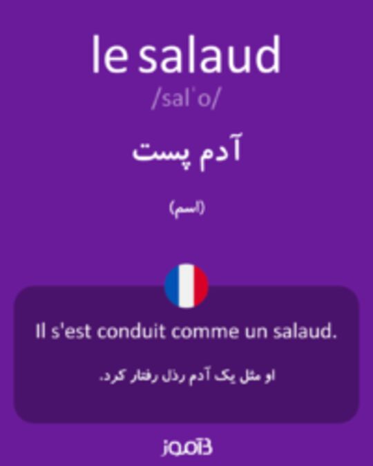  تصویر le salaud - دیکشنری انگلیسی بیاموز