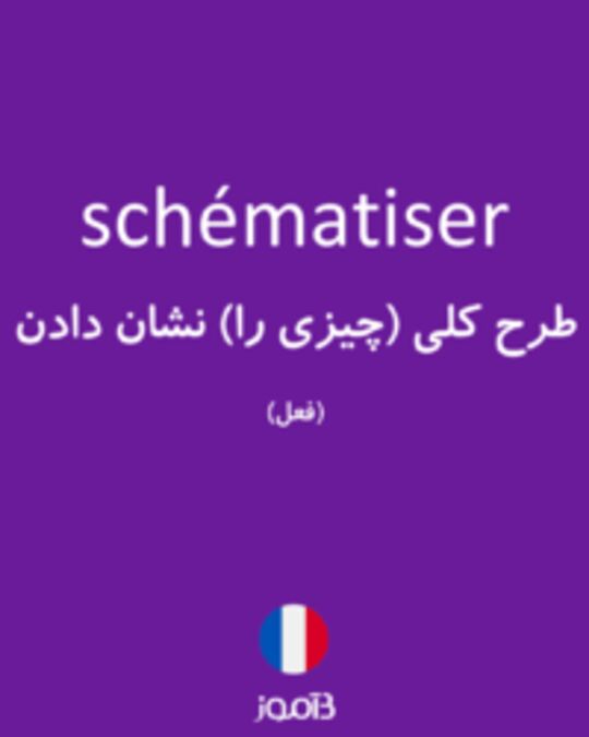  تصویر schématiser - دیکشنری انگلیسی بیاموز