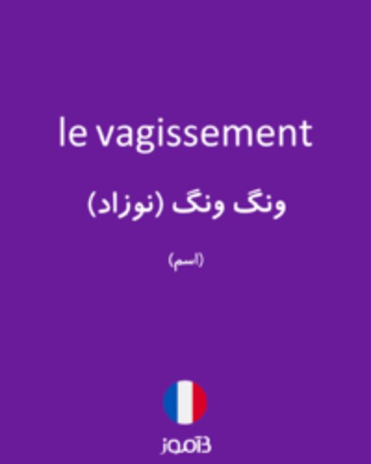  تصویر le vagissement - دیکشنری انگلیسی بیاموز