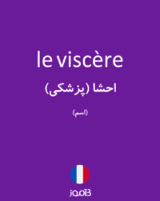  تصویر le viscère - دیکشنری انگلیسی بیاموز