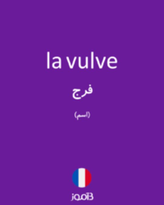  تصویر la vulve - دیکشنری انگلیسی بیاموز