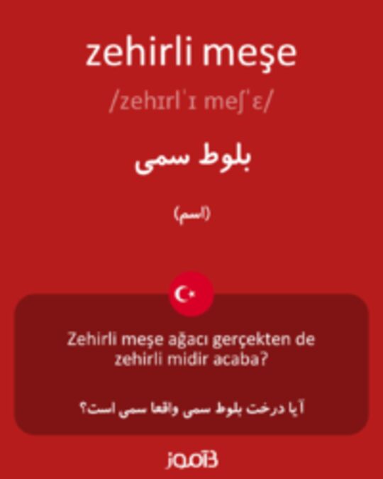  تصویر zehirli meşe - دیکشنری انگلیسی بیاموز