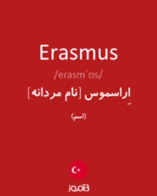  تصویر Erasmus - دیکشنری انگلیسی بیاموز