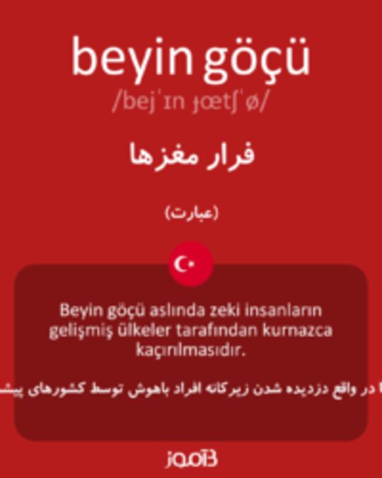  تصویر beyin göçü - دیکشنری انگلیسی بیاموز