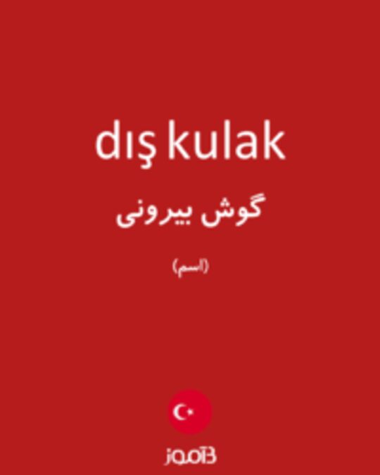  تصویر dış kulak - دیکشنری انگلیسی بیاموز