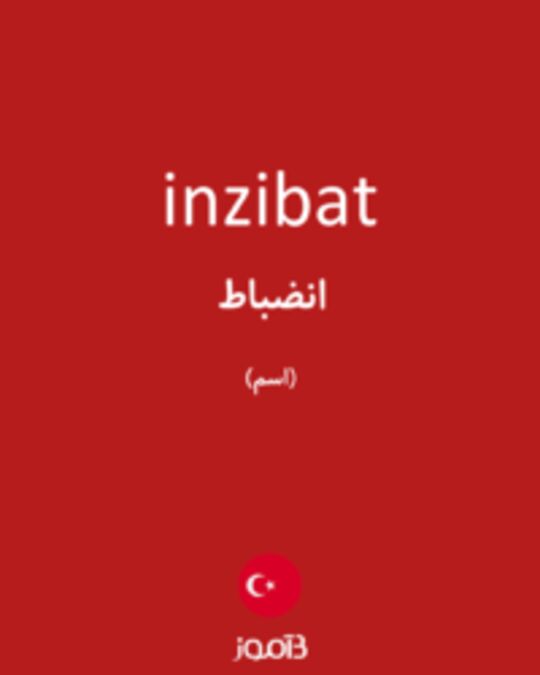  تصویر inzibat - دیکشنری انگلیسی بیاموز