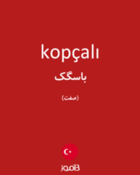  تصویر kopçalı - دیکشنری انگلیسی بیاموز